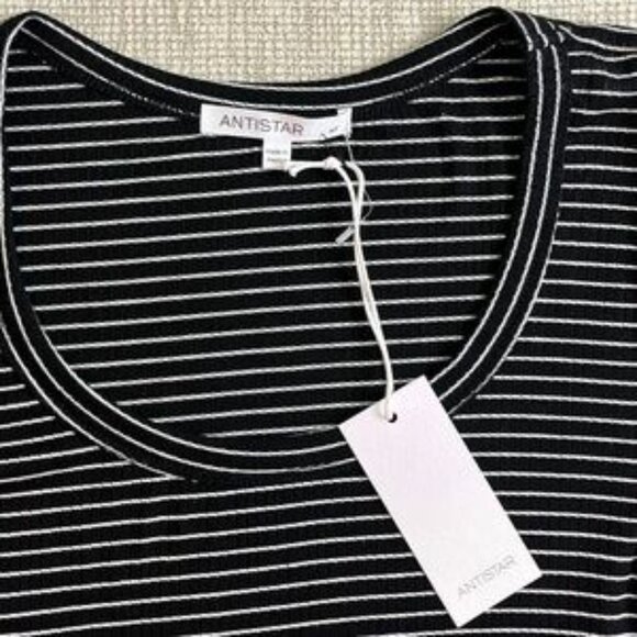 ⭐️ NWT- Antistar striped cropped top- size Medium - Picture 2 of 5